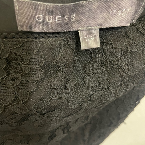 Guess Full Lace Pencil Skirt 
Style #W4FD3W5VU0 - Picture 3 of 6